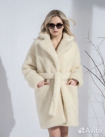Шуба тедди оверсайз (80% шерсть)