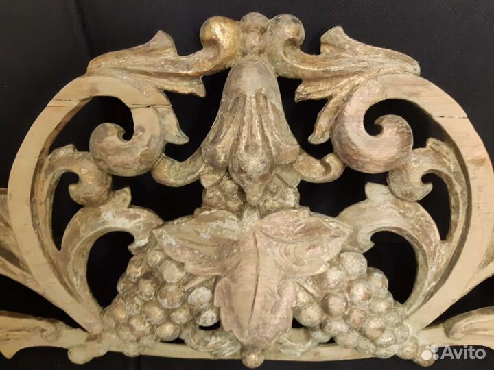 Старинное навершие, корона для мебели