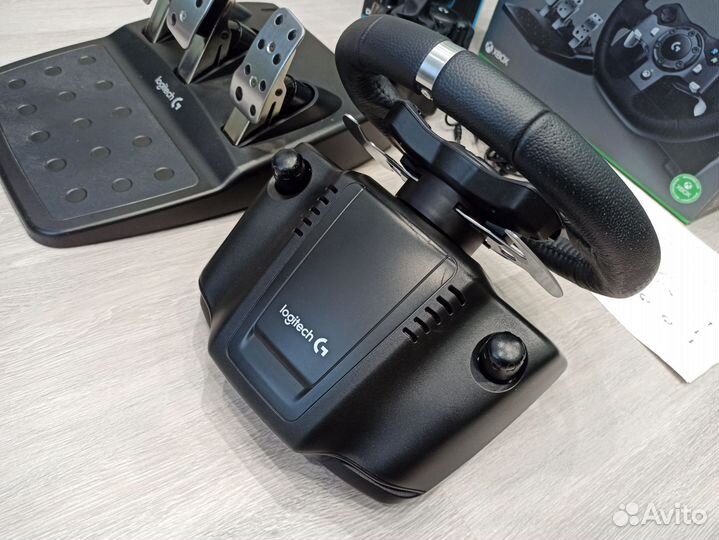 Руль Logitech G920 +кпп