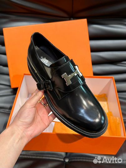 Мужские туфли hermes 38-45