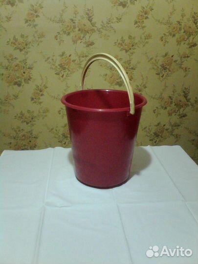Ведро с крышкой эмалированное, капроновое СССР