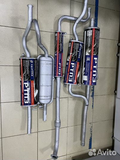 Глушитель на все авто