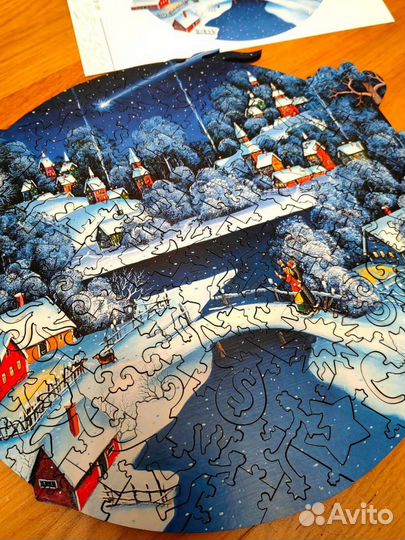 Деревянные пазлы davici