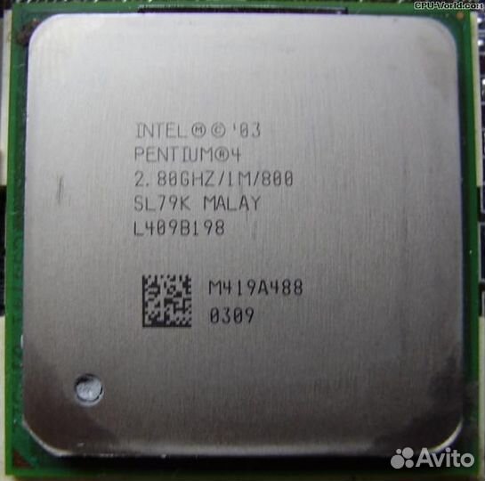 Процессор Intel Pentium 4
