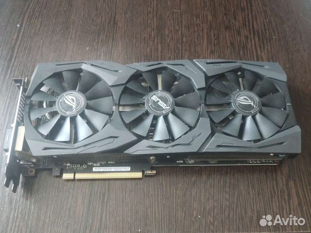 Видеокарта GTX1070 Asus Strix