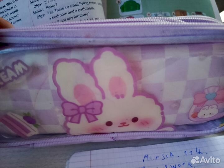 Пенал школьный для девочки