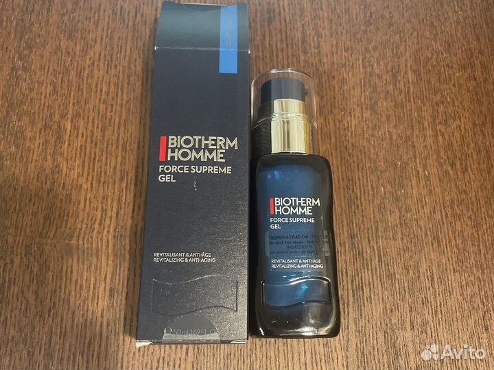 Biotherm гель для лица против старения для мужчин