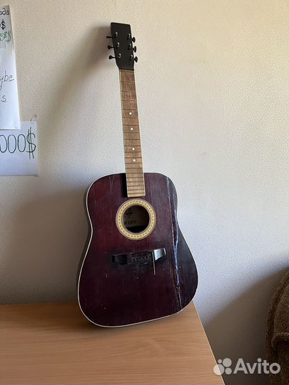 Акустическая гитара бу