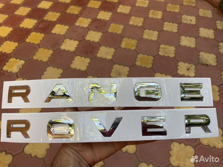 Шильдик range rover