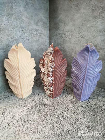 Интерьерная Свеча Перо