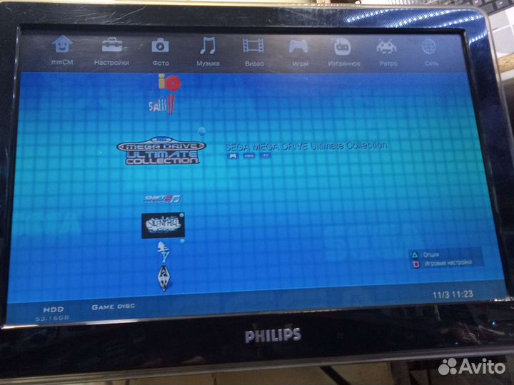 PS3 супер слим прошитая более 130 игр