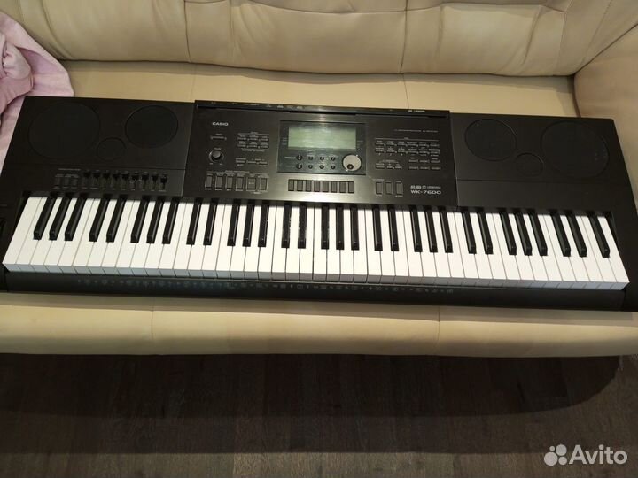Синтезатор casio wk 7600