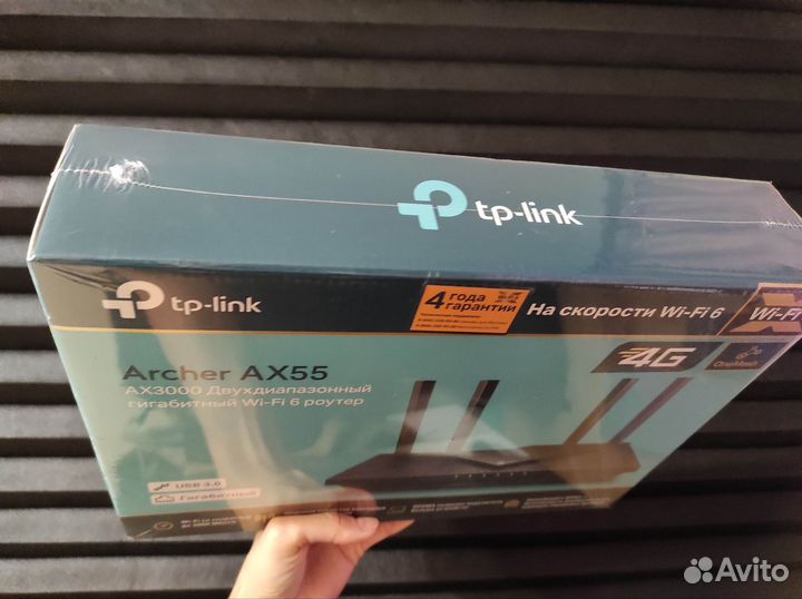 Wi-Fi роутер TP-link Archer AX55 AX3000