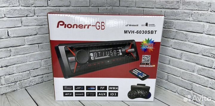 Новая Магнитола Pioneer-MVH - X3715SBT Bluetooth
