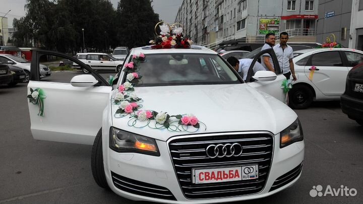 Украшение для свадебного автомобиля