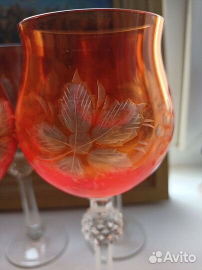 Хрустальные фужеры Германия