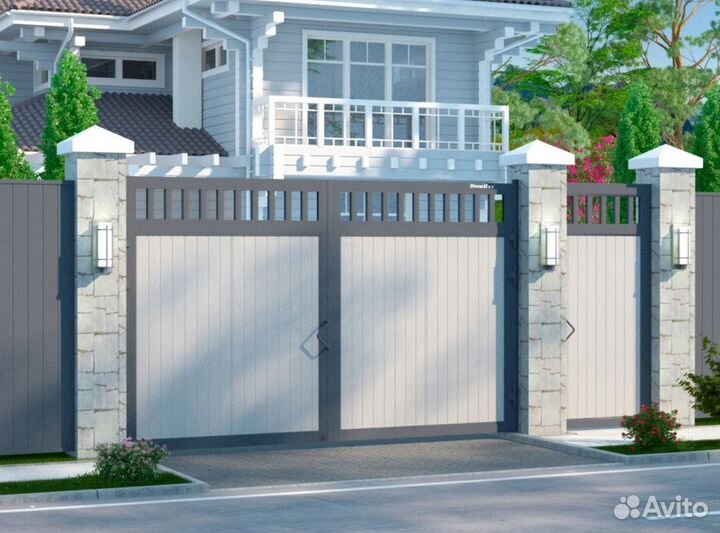 Ворота распашные