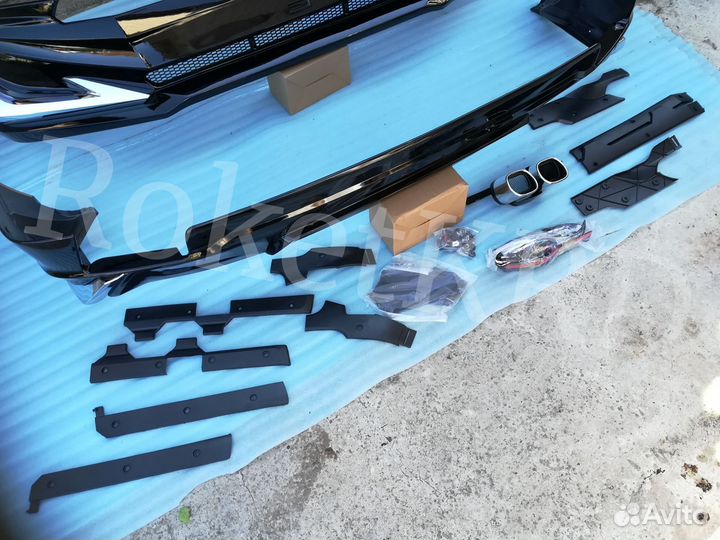 Обвес Prado 150 2018 г Modellista Черный