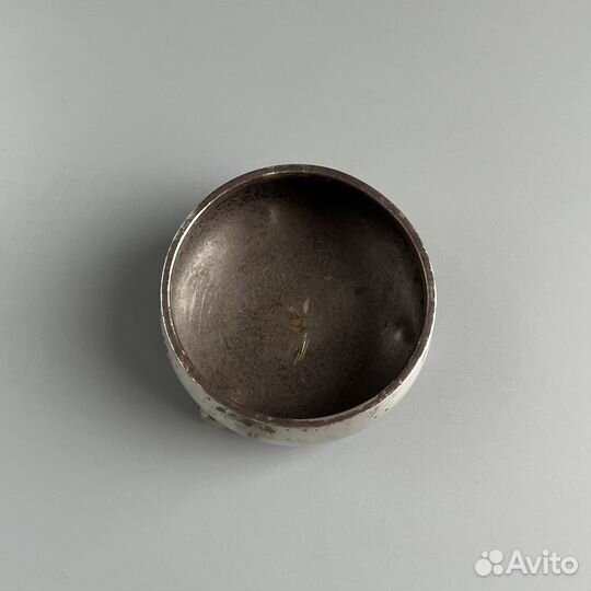 Серебряная сахарница и солонка.Хлебников. 84 проба