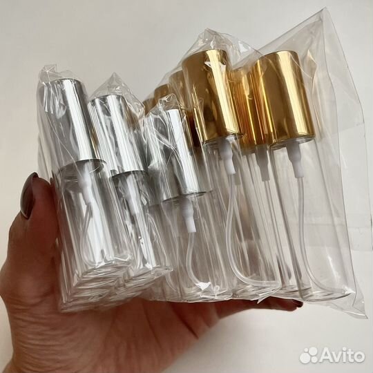 Атомайзеры стекло 5 и 10 мл
