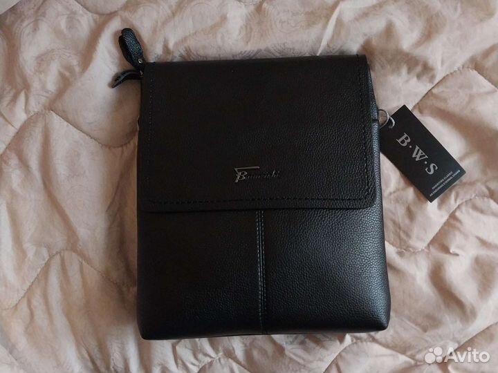 Мужская кожаная сумка