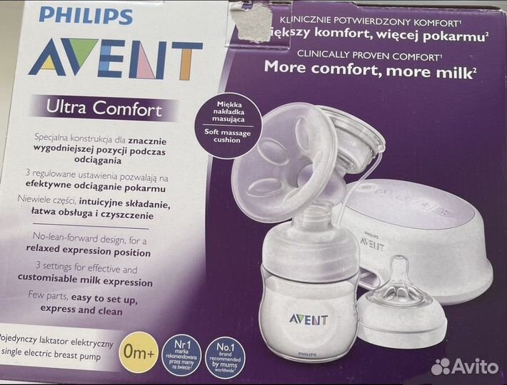 Молокоотсос электрический Philips Avent
