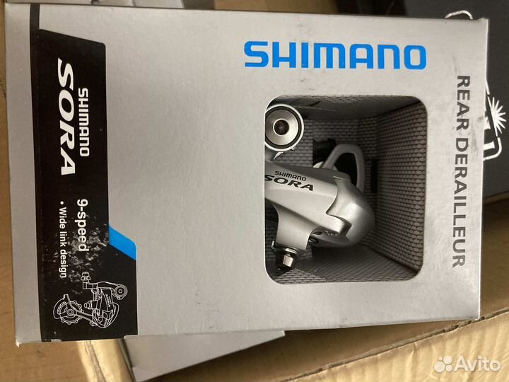 Оригинальные велосипедные компоненты Shimano и др