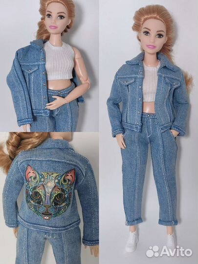 Набор одежды для куклы Барби пышка