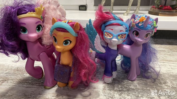 My Little Pony 4 фигурки с аксессуарами