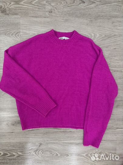 Свитер zara S с шерстью