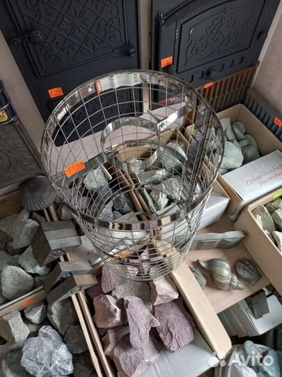 Сетка для камней в баню