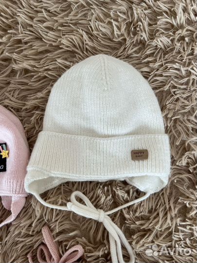 Шапки для девочки осень-зима-весна