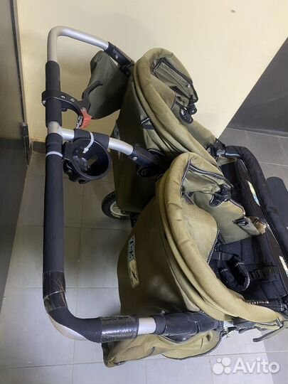 Коляска для двойни или погодок 2в1