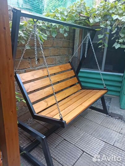 Качеля в стиле лофт