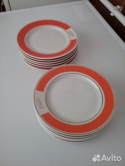 Тарелки Октябрьский фарфоровый завод