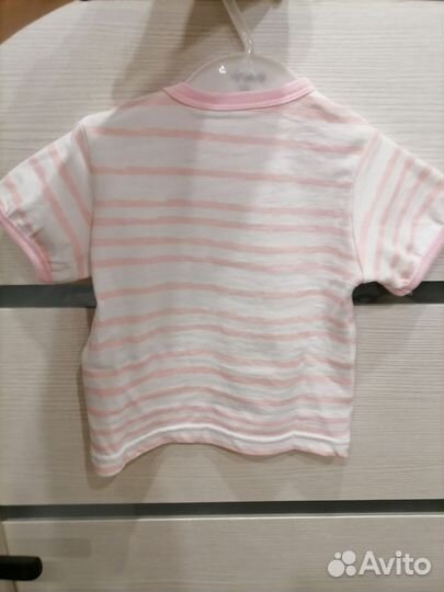 Футболка новая на девочку 68