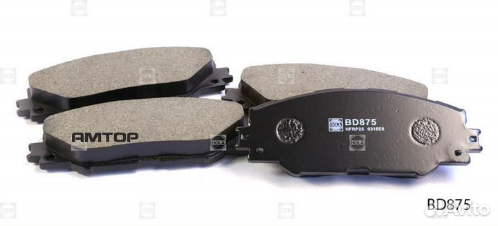 Hola BD875 Колодки тормозные дисковые передние hol