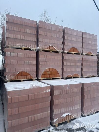 Чебоксарский кирпич цокольный полнотелый 1нф M150