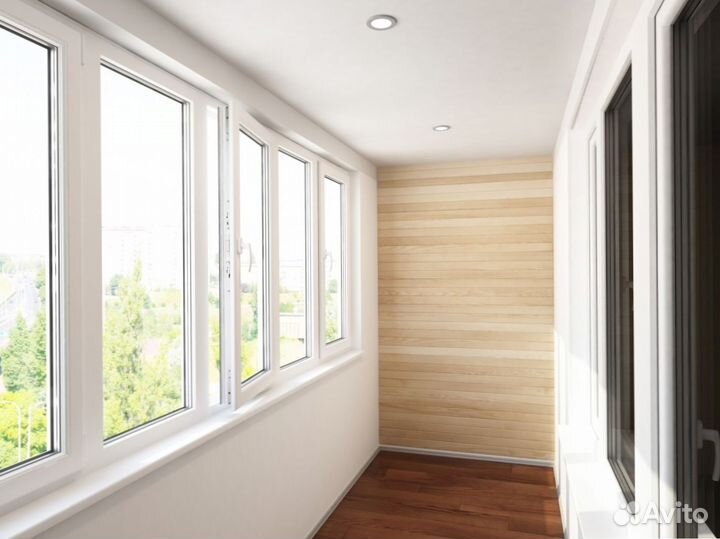 Остекление балконов