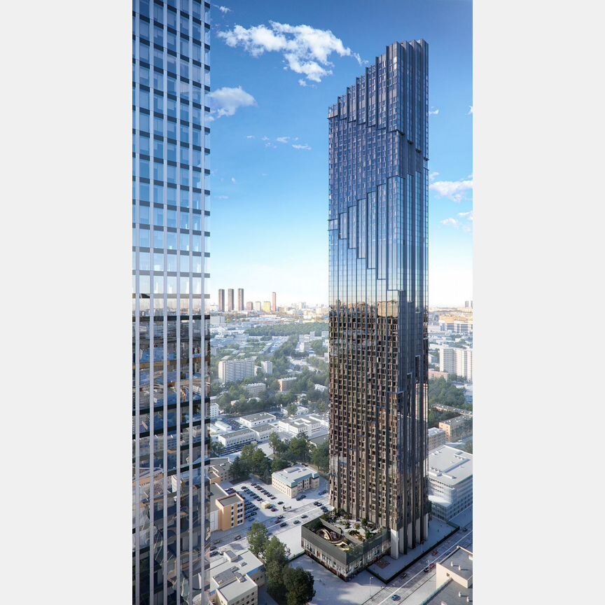 1-к. квартира, 54,2 м², 13/85 эт.