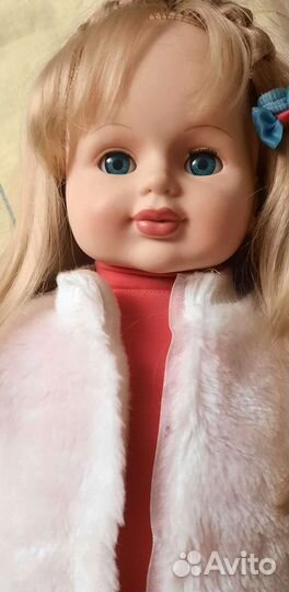 Кукла говорящая 86см и пупс резиновый 30см 3шт