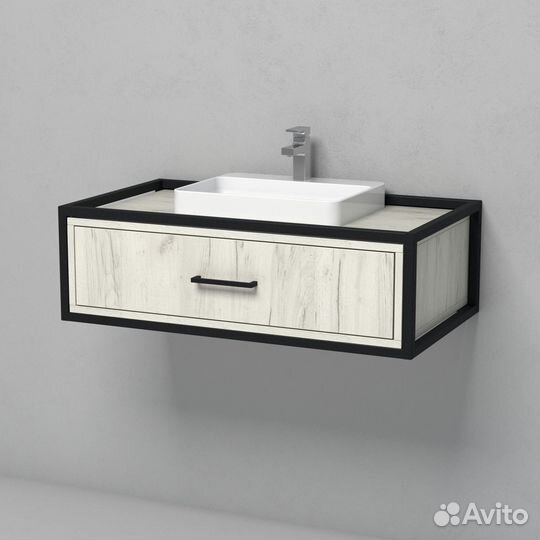 Тумба под раковину лофт