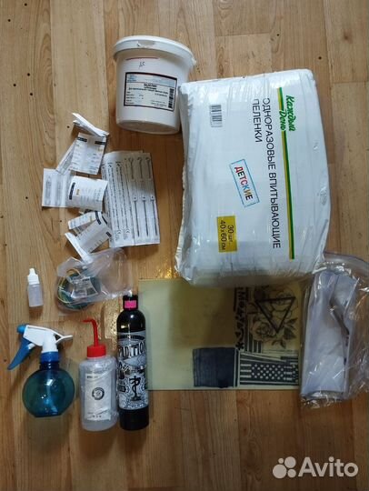 Набор для тату, иглы Vlad Blad 24шт, разные