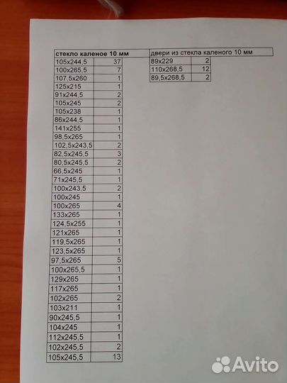 Двери, стекла каленые, ролворота