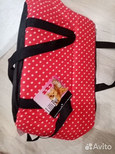 Сумка переноска для маленьких собак