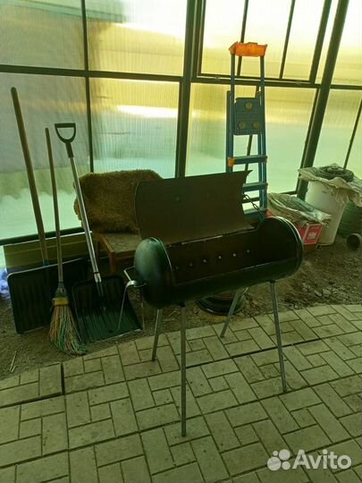 Мангал из газового баллона