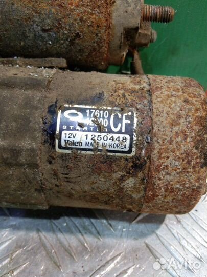 Стартер Nissan Almera N16 седан 2006