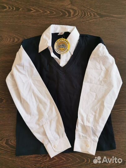 Рубашка школьная