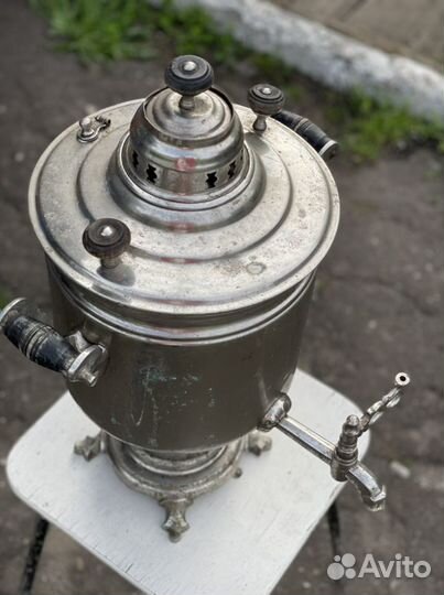 Самовар тульский на дровах 1948 года СССР