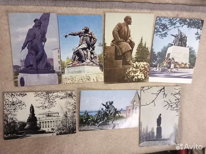 Почтовые открытки б/у